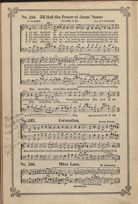 Carmina Sacra: Sacred Songs for the Sunday School page 244