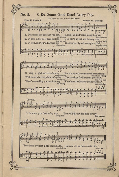 Carmina Sacra: Sacred Songs for the Sunday School page 5