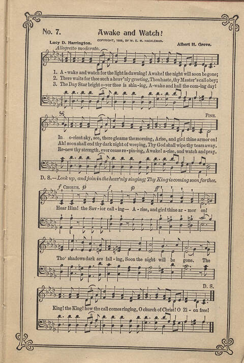 Carmina Sacra: Sacred Songs for the Sunday School page 7