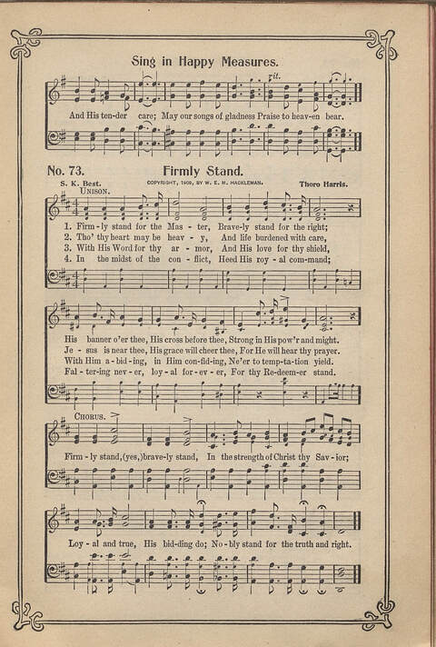 Carmina Sacra: Sacred Songs for the Sunday School page 73