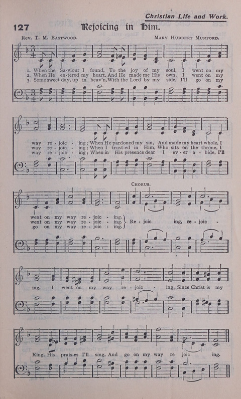 Celestial Songs: a collection of 900 choice hymns and choruses, selected for all kinds of Christian Getherings, Evangelistic Word, Solo Singers, Choirs, and the Home Circle page 109