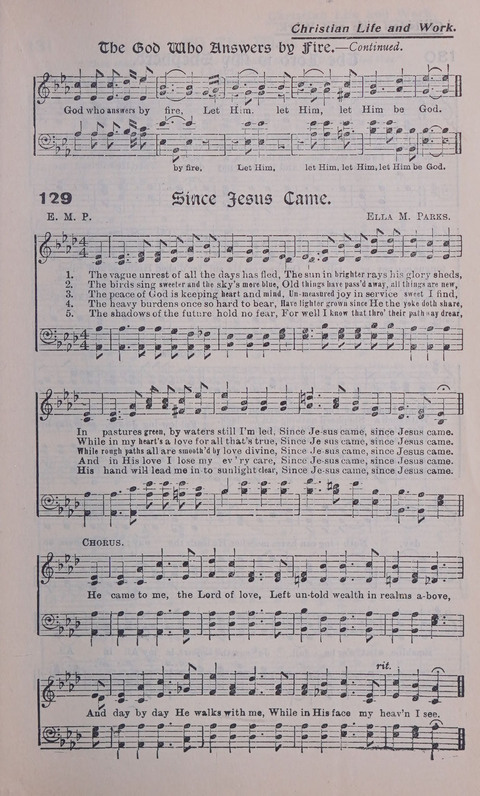 Celestial Songs: a collection of 900 choice hymns and choruses, selected for all kinds of Christian Getherings, Evangelistic Word, Solo Singers, Choirs, and the Home Circle page 111