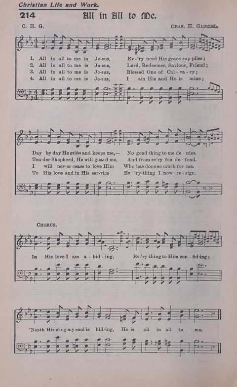 Celestial Songs: a collection of 900 choice hymns and choruses, selected for all kinds of Christian Getherings, Evangelistic Word, Solo Singers, Choirs, and the Home Circle page 192