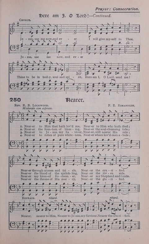 Celestial Songs: a collection of 900 choice hymns and choruses, selected for all kinds of Christian Getherings, Evangelistic Word, Solo Singers, Choirs, and the Home Circle page 221