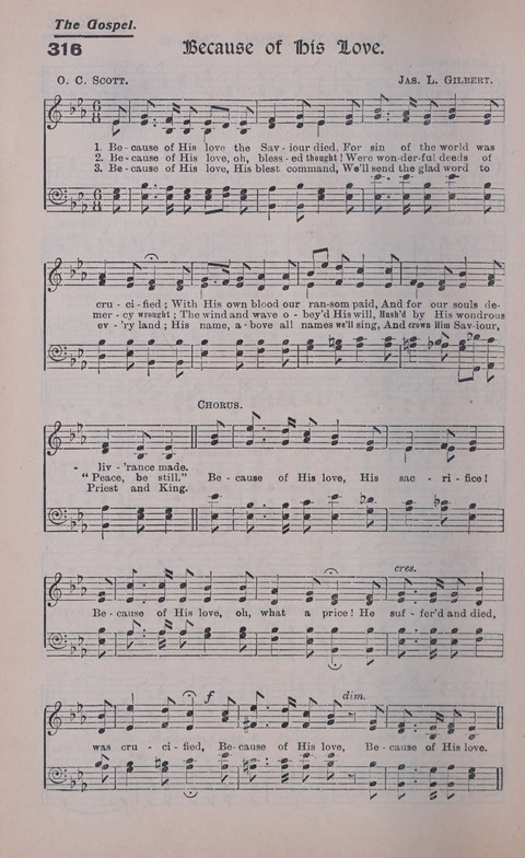 Celestial Songs: a collection of 900 choice hymns and choruses, selected for all kinds of Christian Getherings, Evangelistic Word, Solo Singers, Choirs, and the Home Circle page 268