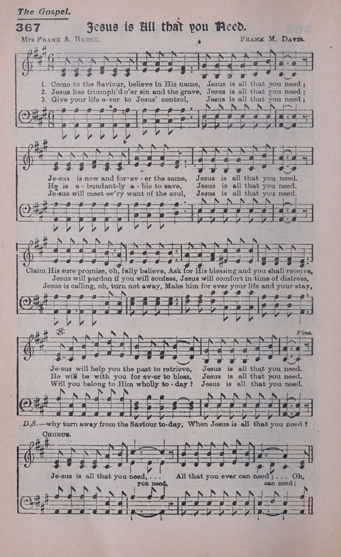 Celestial Songs: a collection of 900 choice hymns and choruses, selected for all kinds of Christian Getherings, Evangelistic Word, Solo Singers, Choirs, and the Home Circle page 312