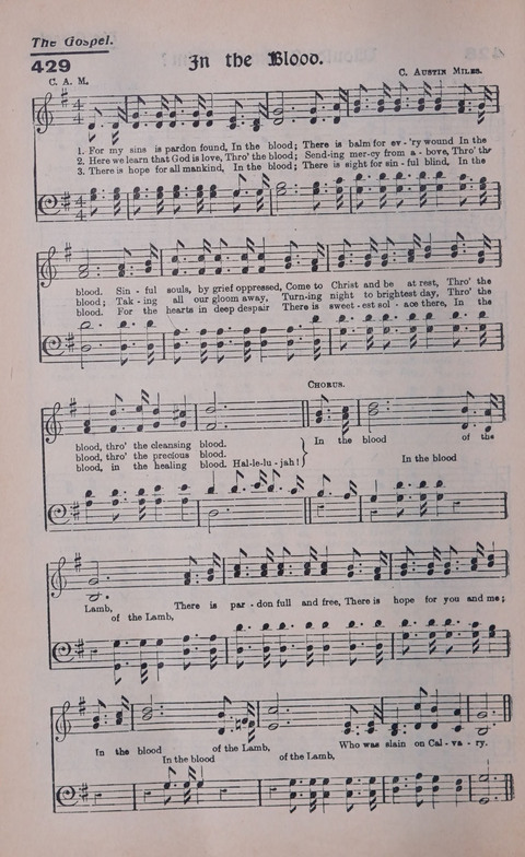 Celestial Songs: a collection of 900 choice hymns and choruses, selected for all kinds of Christian Getherings, Evangelistic Word, Solo Singers, Choirs, and the Home Circle page 374
