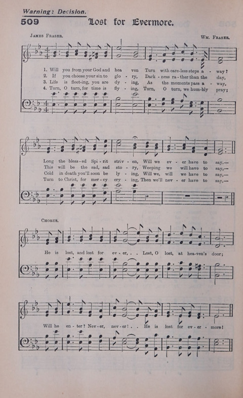 Celestial Songs: a collection of 900 choice hymns and choruses, selected for all kinds of Christian Getherings, Evangelistic Word, Solo Singers, Choirs, and the Home Circle page 446