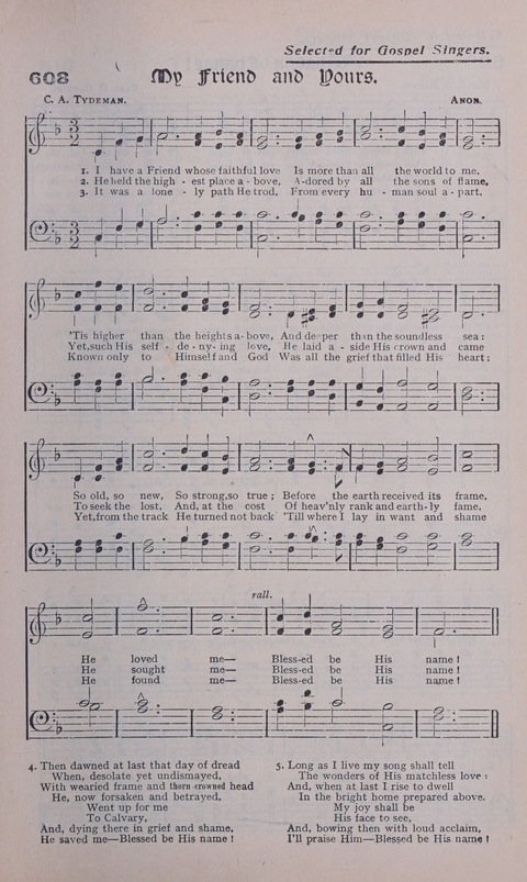 Celestial Songs: a collection of 900 choice hymns and choruses, selected for all kinds of Christian Getherings, Evangelistic Word, Solo Singers, Choirs, and the Home Circle page 537