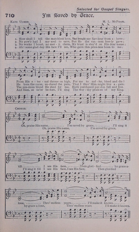 Celestial Songs: a collection of 900 choice hymns and choruses, selected for all kinds of Christian Getherings, Evangelistic Word, Solo Singers, Choirs, and the Home Circle page 637