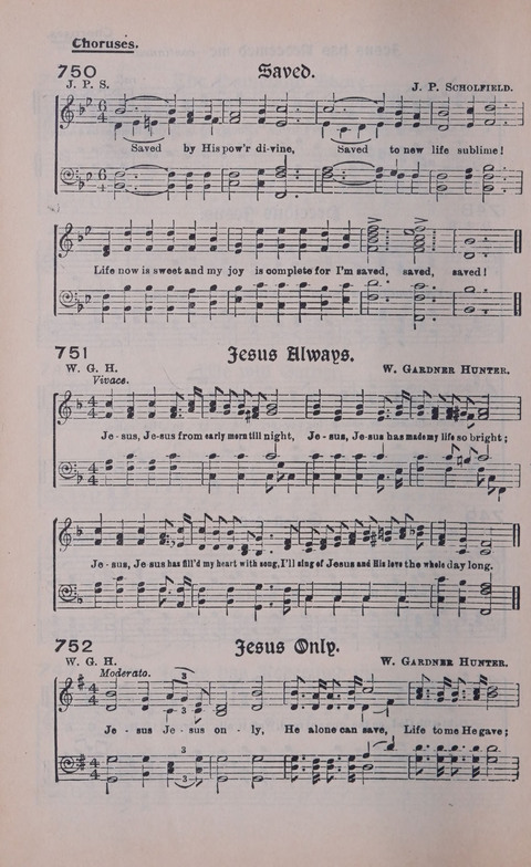 Celestial Songs: a collection of 900 choice hymns and choruses, selected for all kinds of Christian Getherings, Evangelistic Word, Solo Singers, Choirs, and the Home Circle page 670