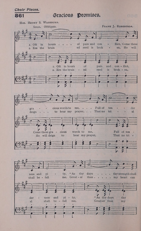 Celestial Songs: a collection of 900 choice hymns and choruses, selected for all kinds of Christian Getherings, Evangelistic Word, Solo Singers, Choirs, and the Home Circle page 780