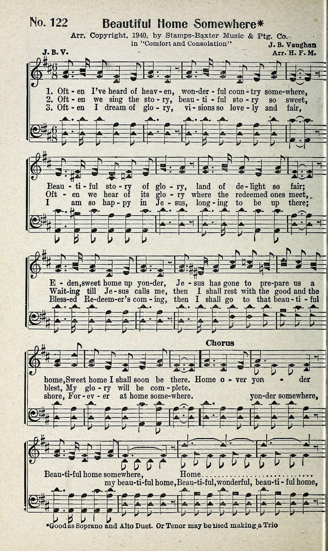 Calvary Songs: A Choice Collection of Gospel Songs, both Old and New page 123