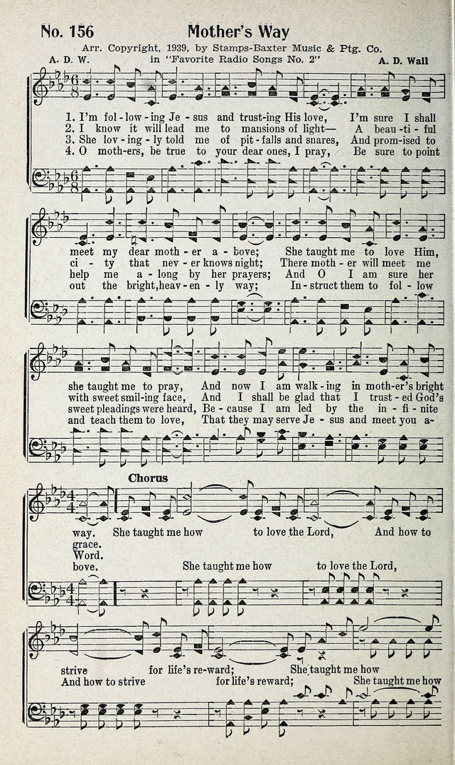 Calvary Songs: A Choice Collection of Gospel Songs, both Old and New page 157