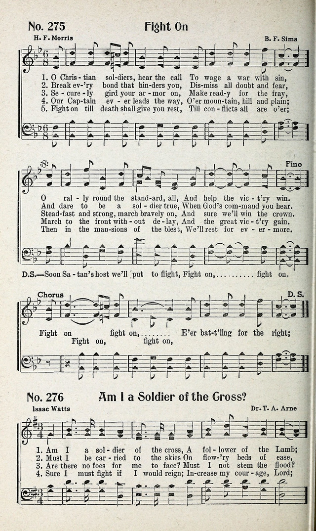 Calvary Songs: A Choice Collection of Gospel Songs, both Old and New page 265