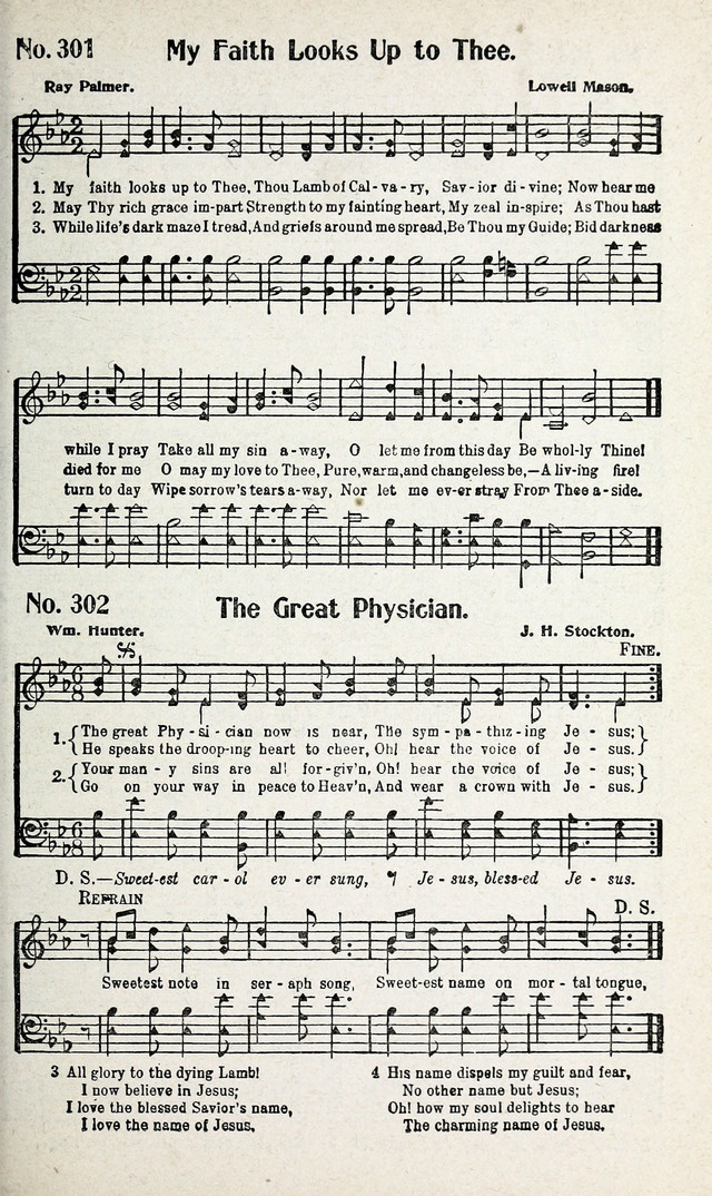 Calvary Songs: A Choice Collection of Gospel Songs, both Old and New page 282