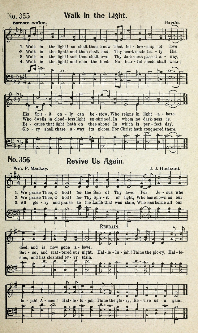 Calvary Songs: A Choice Collection of Gospel Songs, both Old and New page 316