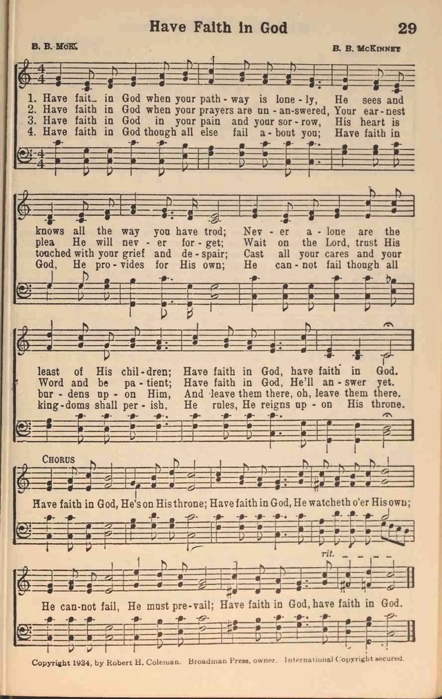 Crusade Songs page 30