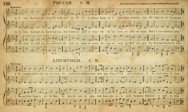 Carmina Sacra: or, Boston Collection of Church Music: comprising the most popular psalm and hymn tunes in eternal use together with a great variety of new tunes, chants, sentences, motetts... page 100