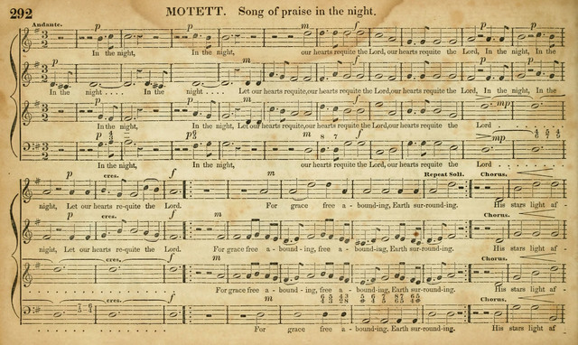 Carmina Sacra: or, Boston Collection of Church Music: comprising the most popular psalm and hymn tunes in eternal use together with a great variety of new tunes, chants, sentences, motetts... page 256