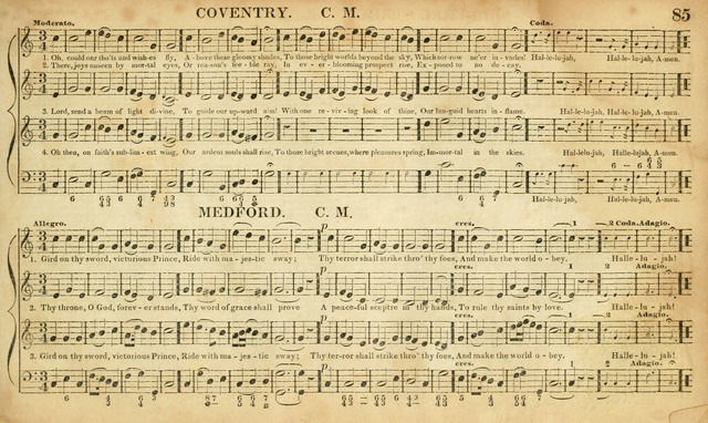 Carmina Sacra: or, Boston Collection of Church Music: comprising the most popular psalm and hymn tunes in eternal use together with a great variety of new tunes, chants, sentences, motetts... page 49