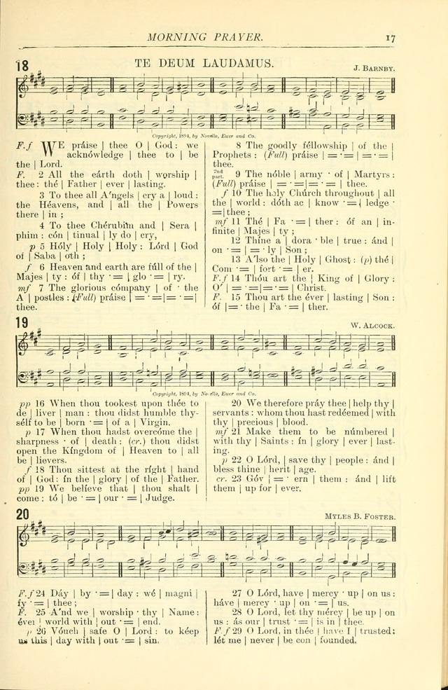 The Church Service Book: containing the words and music for the choral service, the morning and evening canticles, the holy communion, the Psalter, a selection of hymns from the hymnal with music page 24
