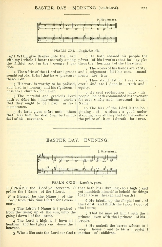 The Church Service Book: containing the words and music for the choral service, the morning and evening canticles, the holy communion, the Psalter, a selection of hymns from the hymnal with music page 290