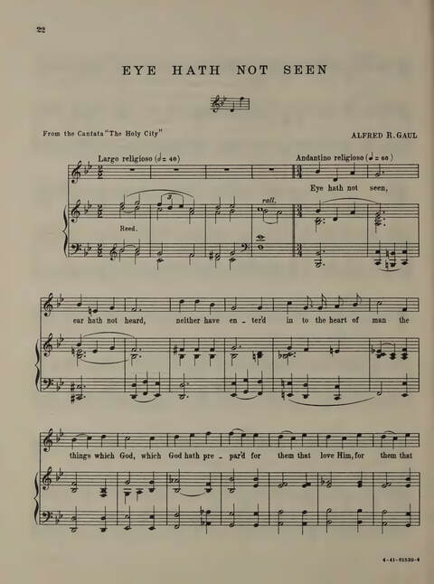 Choice Sacred Songs page 22