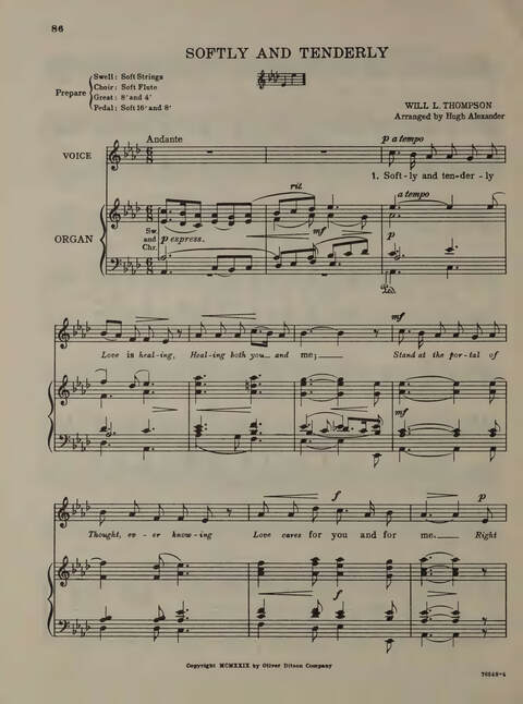 Choice Sacred Songs page 86