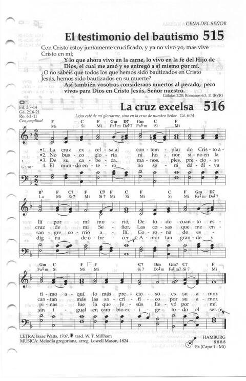 Celebremos Su Gloria page 485