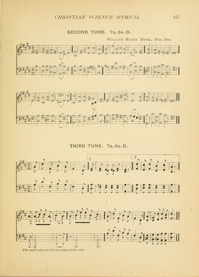 Christian Science Hymnal: a selection of spiritual songs page 157