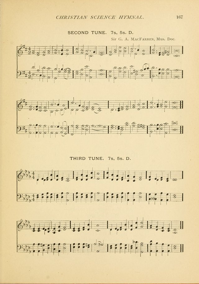 Christian Science Hymnal: a selection of spiritual songs page 167