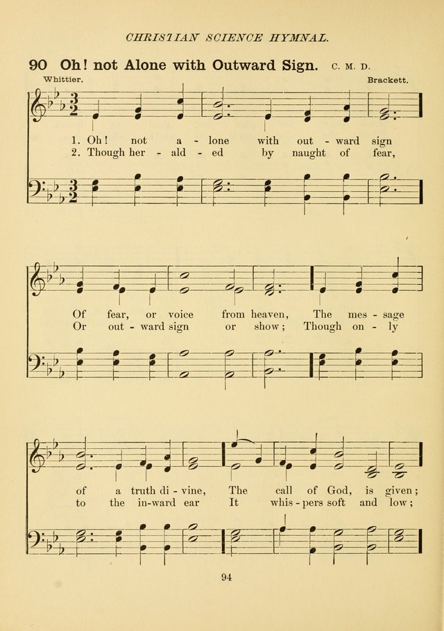 Christian Science Hymnal: a selection of spiritual songs page 103