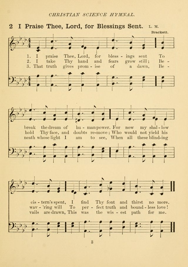 Christian Science Hymnal: a selection of spiritual songs page 12