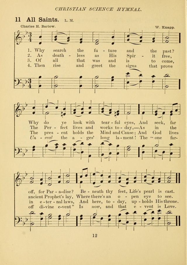 Christian Science Hymnal: a selection of spiritual songs page 21