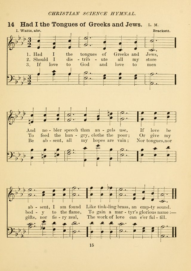 Christian Science Hymnal: a selection of spiritual songs page 24