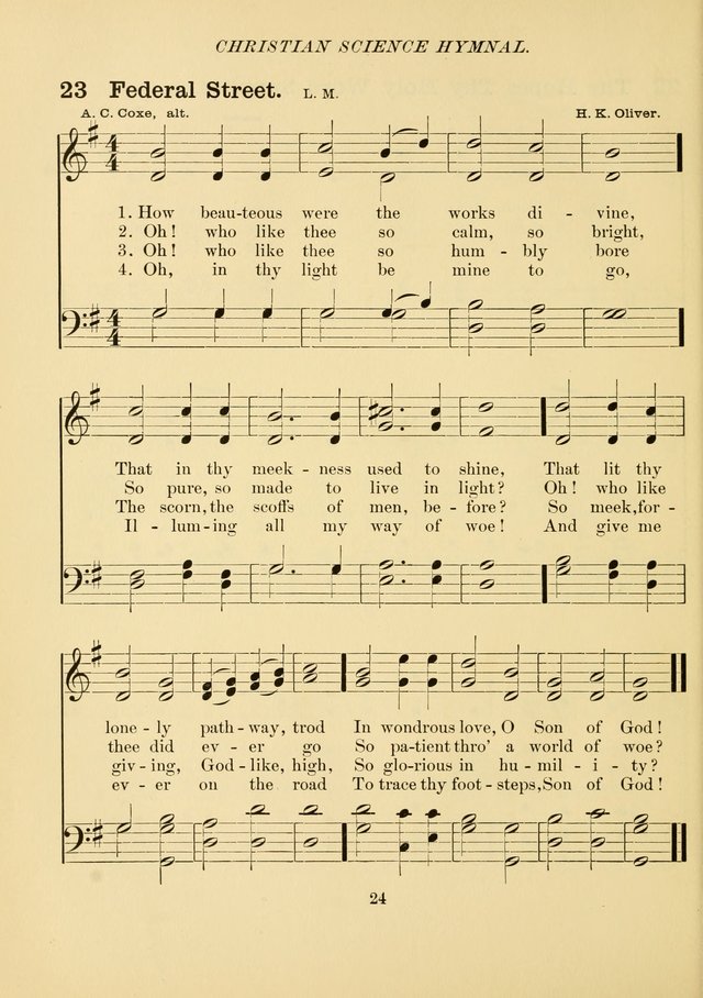 Christian Science Hymnal: a selection of spiritual songs page 33