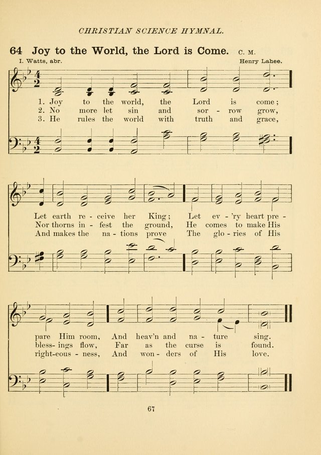 Christian Science Hymnal: a selection of spiritual songs page 76