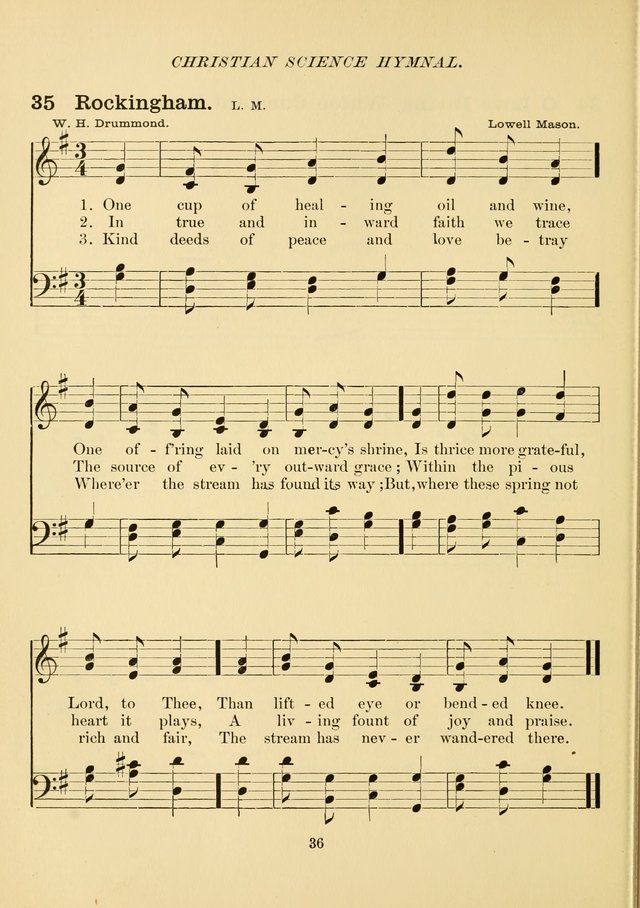 Christian Science Hymnal page 45