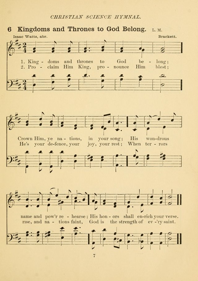 Christian Science Hymnal page 16