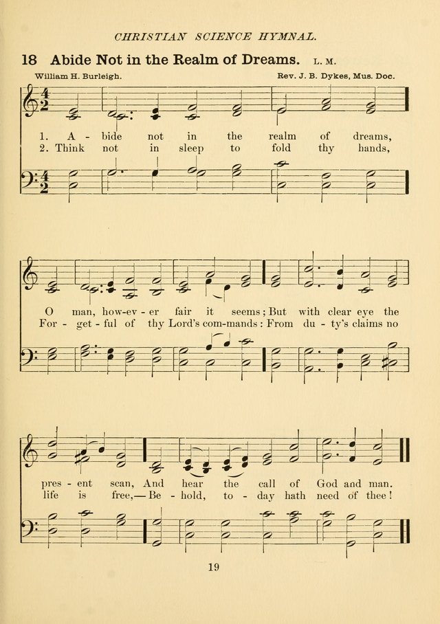Christian Science Hymnal page 28