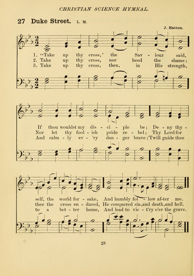 Christian Science Hymnal page 37