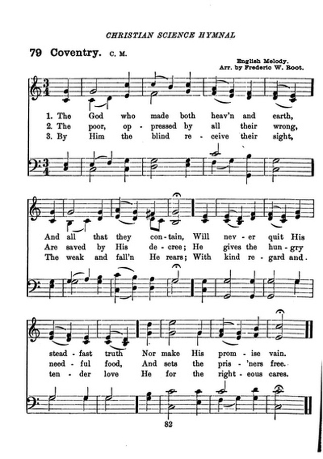 Christian Science Hymnal page 82