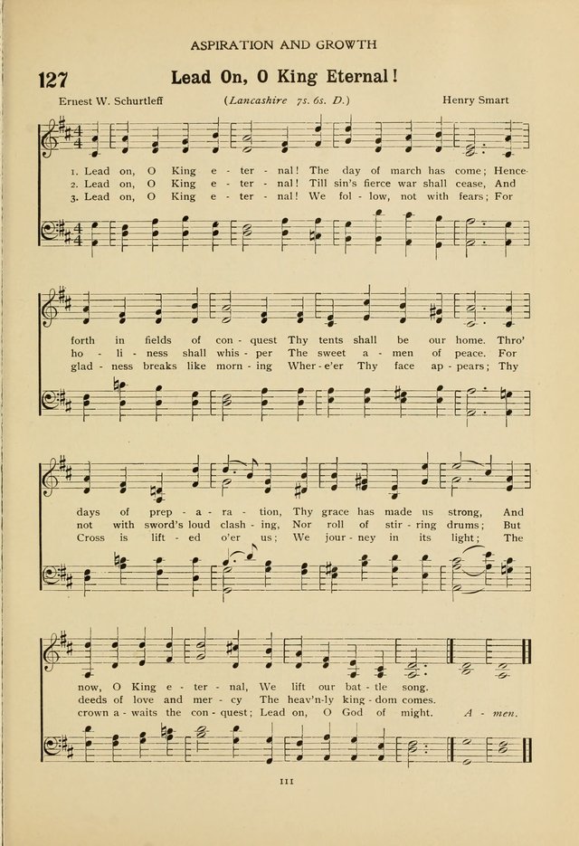 The Church School Hymnal page 111