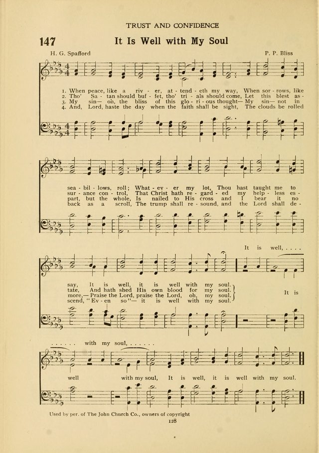 The Church School Hymnal page 128
