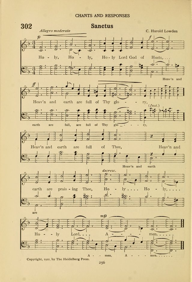 The Church School Hymnal page 256