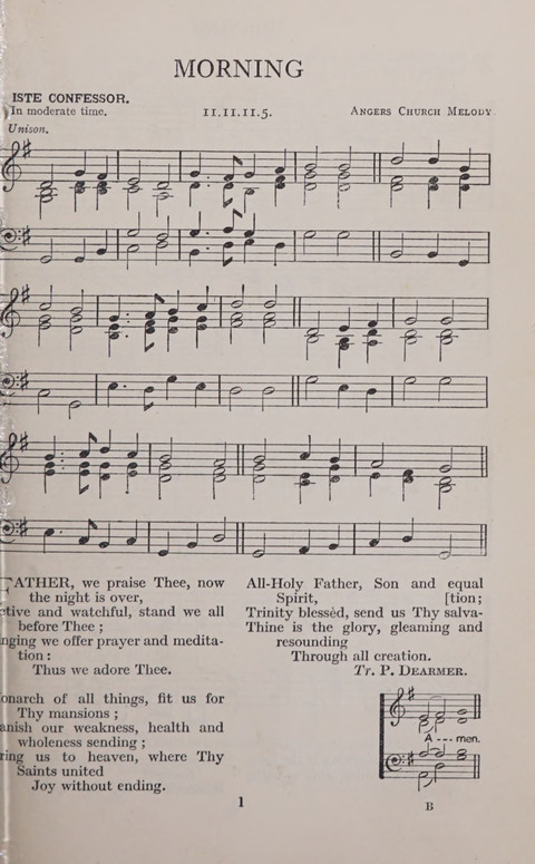 The Church and School Hymnal page 1