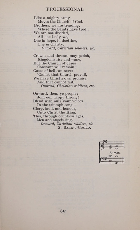 The Church and School Hymnal page 347