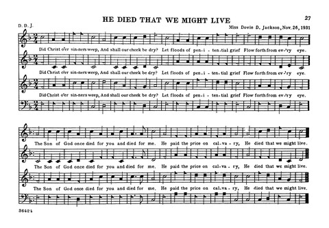 The Colored Sacred Harp page 25