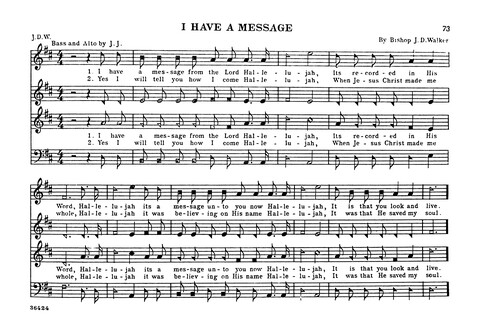 The Colored Sacred Harp page 70
